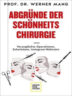cover image of Abgründe der Schönheitschirurgie